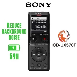 Máy ghi âm Sony ICD-UX570F | Chính Hãng Sony Việt Nam | Bảo Hành 12 Tháng