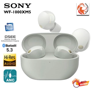 Tai Nghe Nhét Tai Chống Ồn Sony WF-1000XM5. DSEE Extreme - Hires Audio - IPX4 - Bảo Hành 12 Tháng