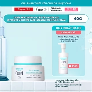 Cấp Ẩm Chuyên Sâu - Kem Dưỡng Da Curel Intensive Moisture Care Intensive Moisture Cream 40g