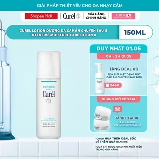 Dưỡng Ẩm Vừa - Lotion Dưỡng Da Cấp Ẩm Chuyên Sâu II Curel Intensive Moisture Care Lotion II 150ml
