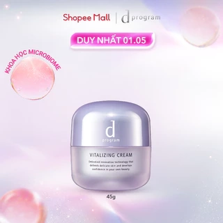 Kem dưỡng da ngăn ngừa lão hóa Vitalizing Cream dProgram 45g