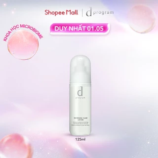 Nước cân bằng dưỡng trắng cho da nhạy cảm Dprogram Microbiome Brightening Clear Lotion 125ml