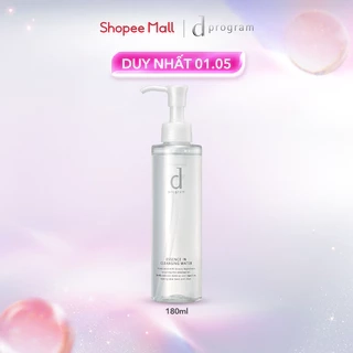 Nước tẩy trang dưỡng da Essence Cleansing Water d program 180ml