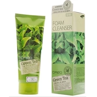 Sữa Rửa Mặt Tinh Chất Trà Xanh Trắng Da, Sạch Mụn Dầu Nhờn Green Tea Dabo Hàn quốc (180ml)