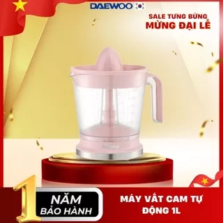 Máy vắt cam tự động Daewoo DEM-JK533 dung tích 1 lít, công suất 40w, bền bỉ, bảo hành 1 năm