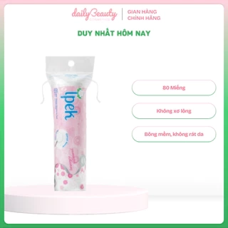 Bông tẩy trang Ipek 80 miếng Daily Beauty Official