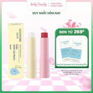Son Dưỡng Làm Mềm Môi GOONGBE Kids Mild Lip Balm 3g