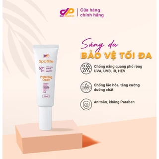Kem Chống Nắng Giảm Nám Spotlite Protecting Cream SPF 50+ Hỗ Trợ Làm Sáng Da Mờ Thâm Sạm, Tàn Nhang Nhập Khẩu Danpharm