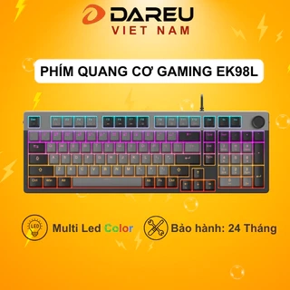 Bàn phím cơ Dareu EK98L Grey Black (MULTI-LED)