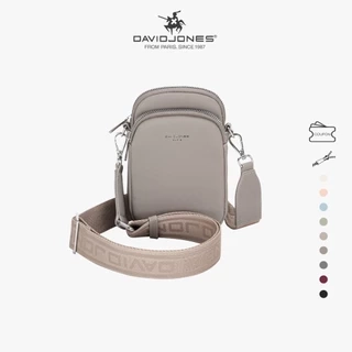Túi da pu DAVID JONES đeo chéo thời trang cho nữ