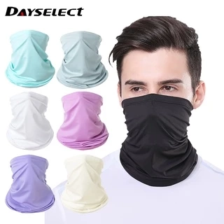 Dayselect Ice Silk Cooling Bandana Ngoài Trời Chống Gió Thoáng Khí Đi Xe Đạp Chạy Câu Cá Mặt nạ