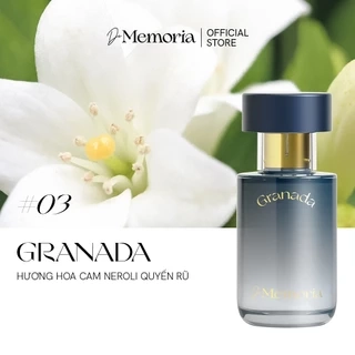 Nước Hoa Thơm Lâu De Memoria Quyến Rũ, Hoa Cam Nồng Nàn (30ml) - Granada 03 BST Ký Ức Đầu Tiên