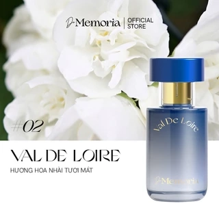 Nước Hoa Nữ De Memoria Tươi Mát,  Hoa Thơm Đẫm Sương (30ml) - Val De Loire 02 BST Ký Ức Đầu Tiên