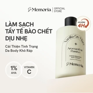 Sữa Tắm Trắng Da Hương Nước Hoa Thư Giãn De Memoria Scented Brightening B​ody Cleanser 300ml