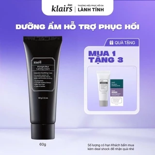 Dear, Klairs Kem dưỡng da Midnight Blue Calming Cream 60g - Qùa tặng chỉ có trong livestr