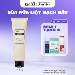 Sữa Rửa Mặt Dear Klairs Gentle Black Facial Cleanser 140ml