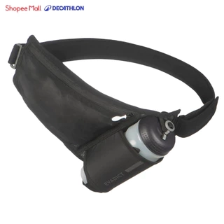 Đai đeo hông chạy địa hình đựng bình nước 500ml đen DECATHLON evadict mã 8640384
