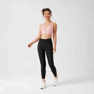 Áo bra tập fitness nâng đỡ cao cỡ lớn 920 cho nữ hồng DECATHLON DOMYOS mã 8643064