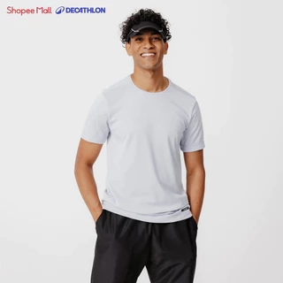 Áo thun thể thao nam DECATHLON run dry chuyên chạy bộ, nhanh khô xanh mã 8666011
