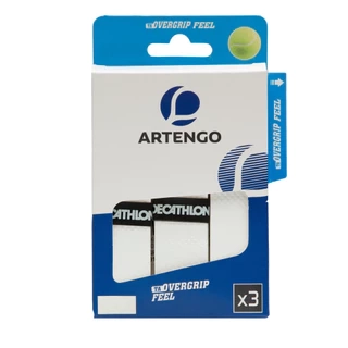Dây quấn cán vợt tennis bám tay trắng DECATHLON artengo mã 8340535