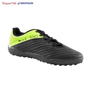 Giày đá bóng agility 100 cho trẻ em đen neon DECATHLON kipsta mã 8766041