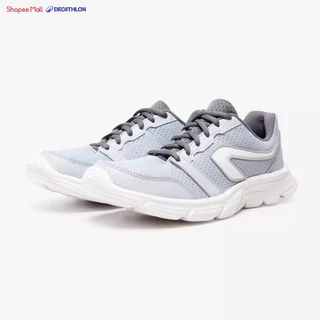 Giày chạy bộ thể thao nữ RUN 100 Decathlon siêu nhẹ màu xám 8351800
