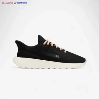 Giày đi bộ nữ be essential đen Decathlon KALENJI mã 8803078