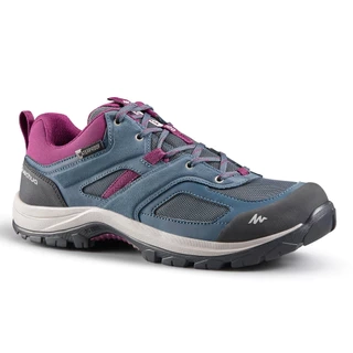 Giày leo núi chống thấm mh100 cho nữ xanh dương mận chín DECATHLON quechua mã 8595670