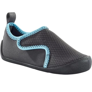 Giày tập đi 110 cho trẻ em xám đen DECATHLON DOMYOS mã 8517799
