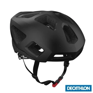 Mũ nón bảo hiểm xe đạp roadr 100 cho người lớn đen DECATHLON van rysel mã 8500028