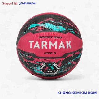 Quả bóng rổ cỡ 5 Resist 500 hồng/đen Decathlon TARMAK mã 8853511