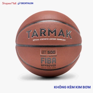 Quả bóng rổ cỡ 6 theo tiêu chuẩn fiba bt500 touch cam Decathlon TARMAK mã 8648079
