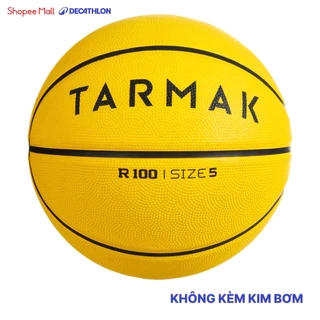 Quả bóng rổ r100 cỡ 5 vàng DECATHLON tarmak mã 8547126