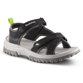 Sandal hiking mh120 đen quechua mã 8642386