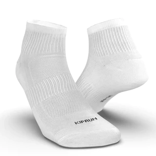 Tất vớ chạy bộ run 100 cho người lớn đen gói 3 đôi DECATHLON kiprun mã 8296178
