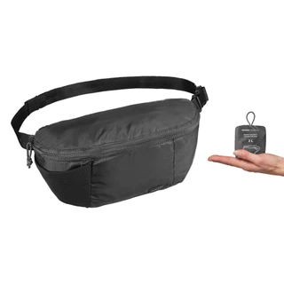 Túi đeo hông du lịch 2l gọn nhẹ travel 100 đen DECATHLON forclaz mã 8560408