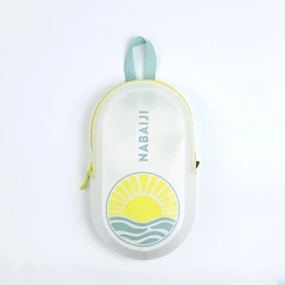 Túi đi bơi 7l chống thấm nước sunset trắng/hoạt tiết Decathlon NABAIJI mã 8854042