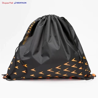 Túi đựng giày đá bóng light 15l đen cam DECATHLON kipsta mã 8612506