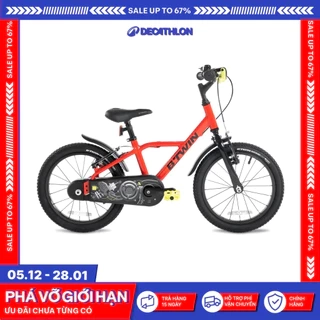 Xe đạp đua 16 inch khung nhôm 900 cho trẻ 4 6 tuổi đỏ DECATHLON mã 8550357