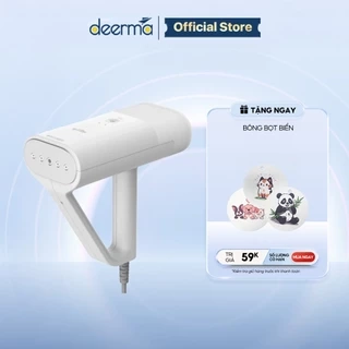 Bàn ủi hơi nước Deerma HS100 nhỏ gọn công suất 1000W là phẳng các loại vải - Bảo hành 12 tháng