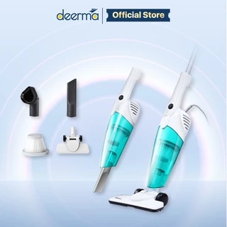【Model 2023】 Máy hút bụi cầm tay DEERMA DX118C kèm 3 đầu hút công suất 600W lực hút mạnh mẽ 15Kpa
