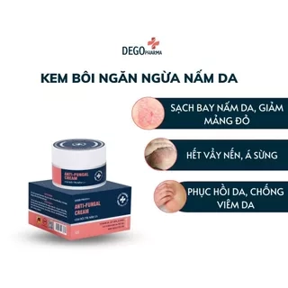 Kem bôi nấm da hắc lào mề đay vảy nến á sừng eczema Dego Pharma 30g