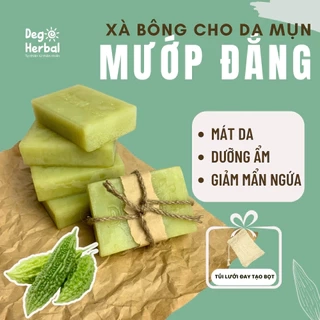 Xà Bông Sinh Dược Thiên Nhiên Mướp Đắng DEGO PHARMA 100G Tẩy Tế Bào Chết, Sáng Da, Cải Thiện Làn Da