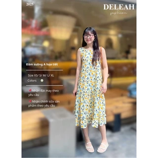 Đầm Suông Hạ Eo - Deleah - Thời Trang Thiết Kế