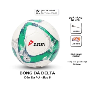 Bóng Đá DELTA CAMPO 5D Size 5 Dán Ép Nhiệt Da PU Chơi Sân 7, 11 Cỏ Nhân Tạo Cho Bé Từ 12 Tuổi DELTACA02