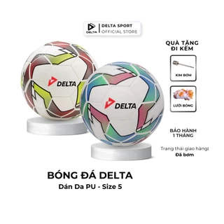 Bóng Đá DELTA CAMPO Semi 5D Size 5 Dán Ép Nhiệt Da PU Hàn Quốc Chống Nước Tốt Từ 12 Tuổi DELTACA03