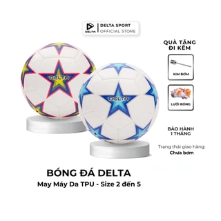 Bóng Đá DELTA CAMPO Size 2-5 May Máy FIFA Basic Da TPU Cỏ Nhân Tạo Cho Nhiều Độ Tuổi DELTACA06