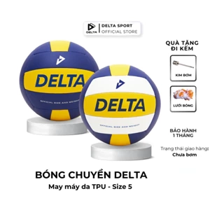 Bóng Chuyền DELTA May Máy Size 5 Da TPU Êm Dịu Nhẹ Chống Nước Tốt Phù Hợp Tập Luyện DELTABC01