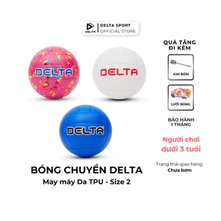 Bóng Chuyền Mini Trẻ Em DELTA Size 2 Chất Da TPU Siêu Mềm, Nhẹ, Êm Cho Bé Từ 1-3 tuổi DELTABC03