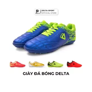 DELTA Giày Bóng Đá Nam Falcon Da PU Mềm Nhẹ Êm Ôm Chân Cho Sân Cỏ Nhân Tạo FB001M0